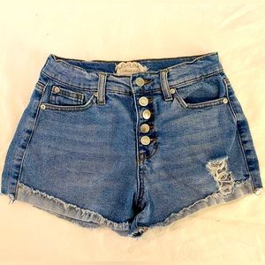 Alter’d State Distressed Jean Shorts- Size 0/ 24” waist